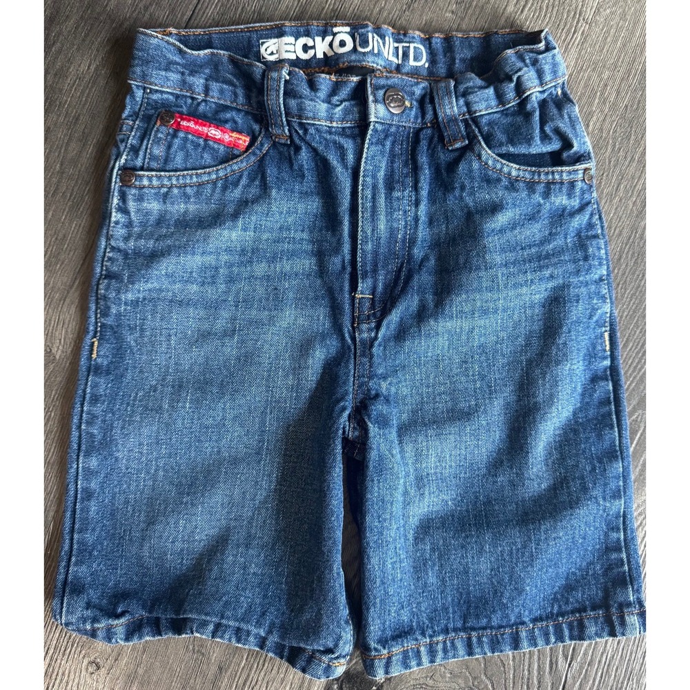 Boys ecko unlimited Jean denim shorts size 3T